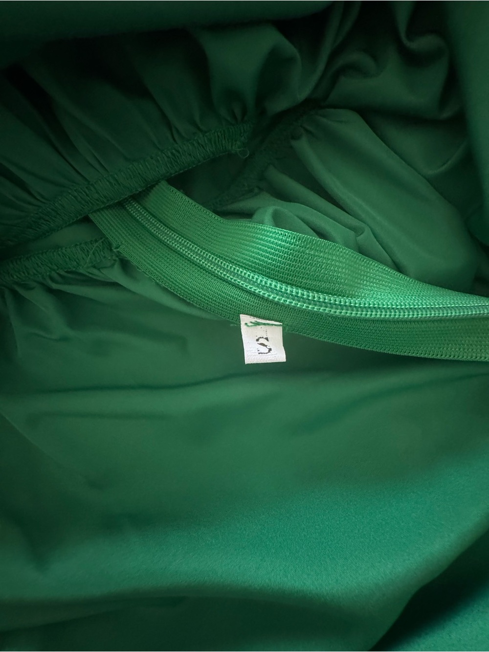 Emerald Green Maxi Dress | Deep V Neck | Ruffle Sleeves | NWT No Tags | Size S - Picture 8 of 8